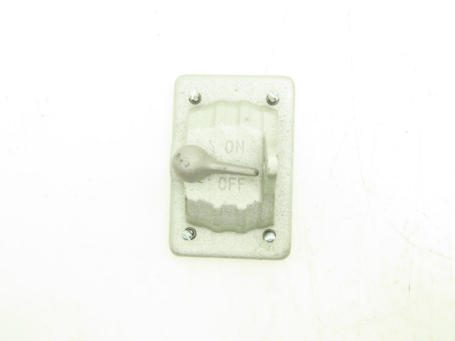 Crouse-Hinds DS185F Raintight Snap Switch Cover Die Cast Iron With Gasket