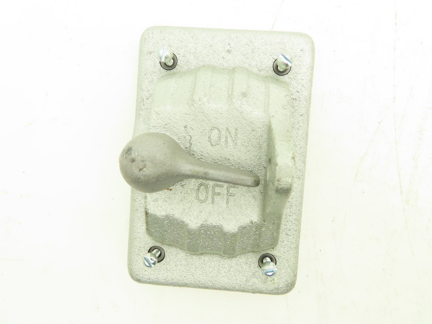 Crouse-Hinds DS185F Raintight Snap Switch Cover Die Cast Iron With Gasket