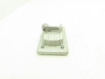 Crouse-Hinds DS185F Raintight Snap Switch Cover Die Cast Iron With Gasket