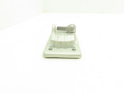 Crouse-Hinds DS185F Raintight Snap Switch Cover Die Cast Iron With Gasket