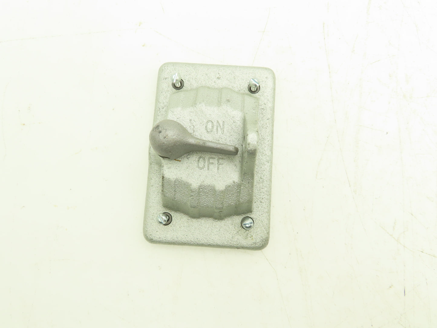 Crouse-Hinds DS185F Raintight Snap Switch Cover Die Cast Iron With Gasket