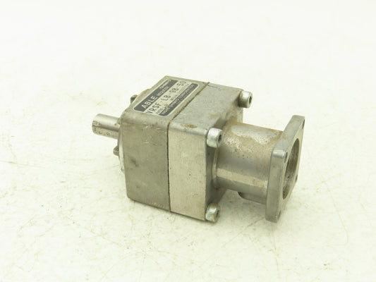 Nidec Shimpo VRSF-LB-9B-50 ABLE Inline Gearbox 9:1 Reducer Helical Gear