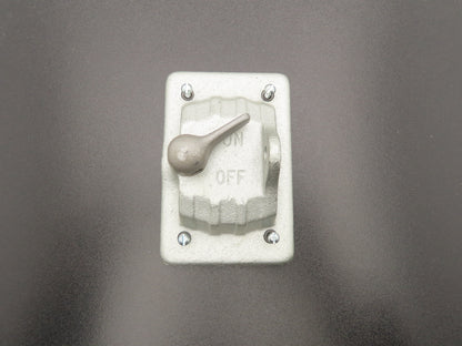 Crouse-Hinds DS185F Raintight Snap Switch Cover Die Cast Iron With Gasket