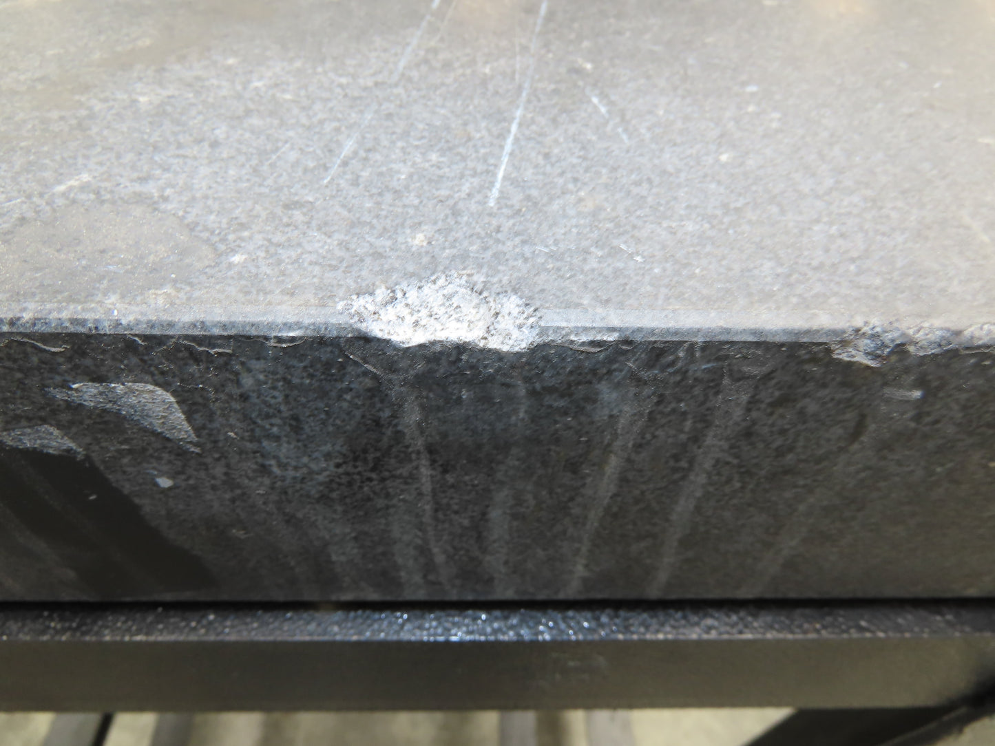 Granite Surface Inspection Plate 24 x 18 x 3" Black Out of Grade Metal Stand