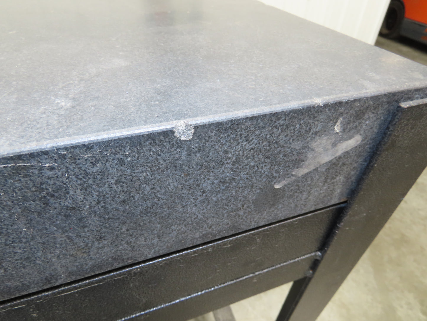 Granite Surface Inspection Plate 24 x 18 x 3" Black Out of Grade Metal Stand