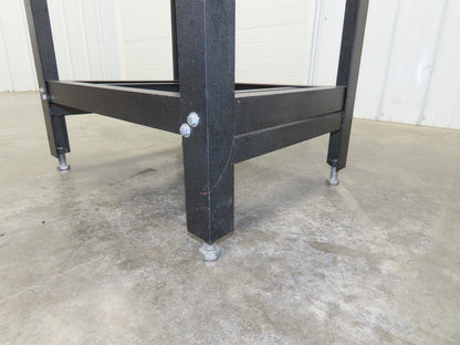 Granite Surface Inspection Plate 24 x 18 x 3" Black Out of Grade Metal Stand