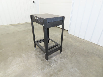 Granite Surface Inspection Plate 24 x 18 x 3" Black Out of Grade Metal Stand