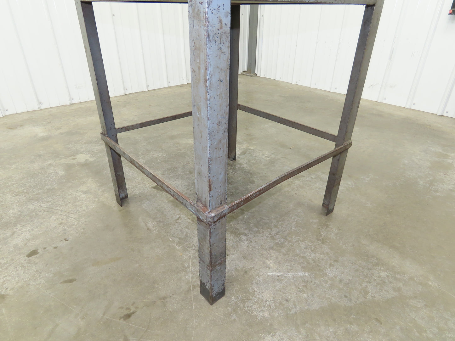Standridge Granite Surface Inspection Plate 24 x 24 x 3" Metal Stand