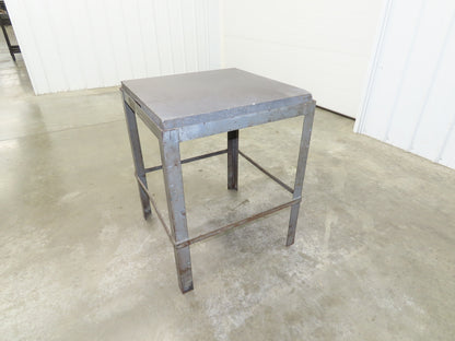 Standridge Granite Surface Inspection Plate 24 x 24 x 3" Metal Stand