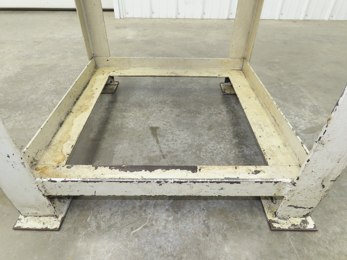 Precision Black Granite Surface Inspection Plate 24 x 24 x 4" Metal Stand