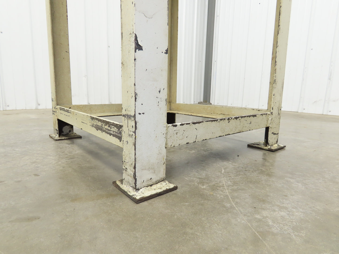 Precision Black Granite Surface Inspection Plate 24 x 24 x 4" Metal Stand