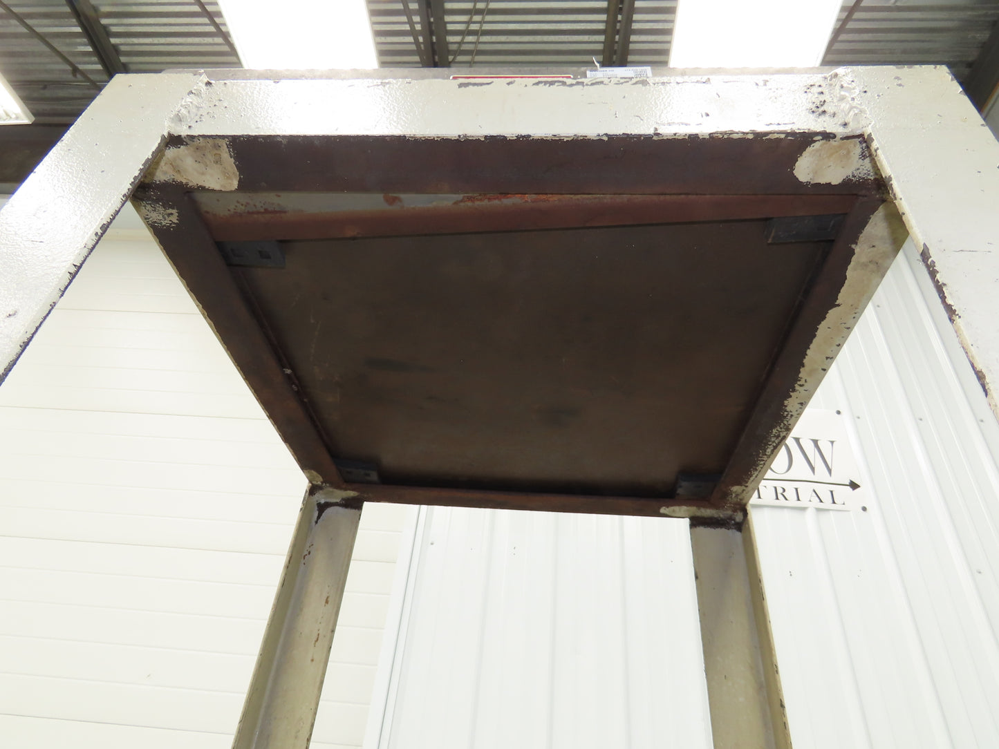 Precision Black Granite Surface Inspection Plate 24 x 24 x 4" Metal Stand