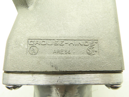 Crouse Hinds AR642/ARE56 Arktite Receptacle & Back Box 60A 3w 4P 600VAC 250VDC