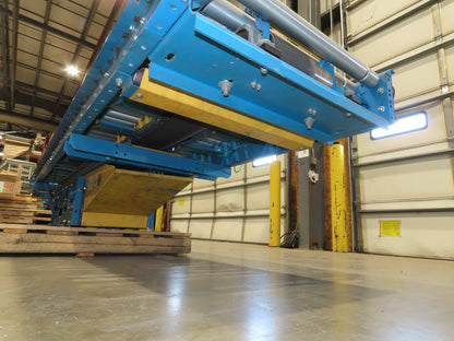Hytrol ABEZ 30"x 11' EZLogic Accumulation Roller Conveyor 27"BF Center Drive 3PH