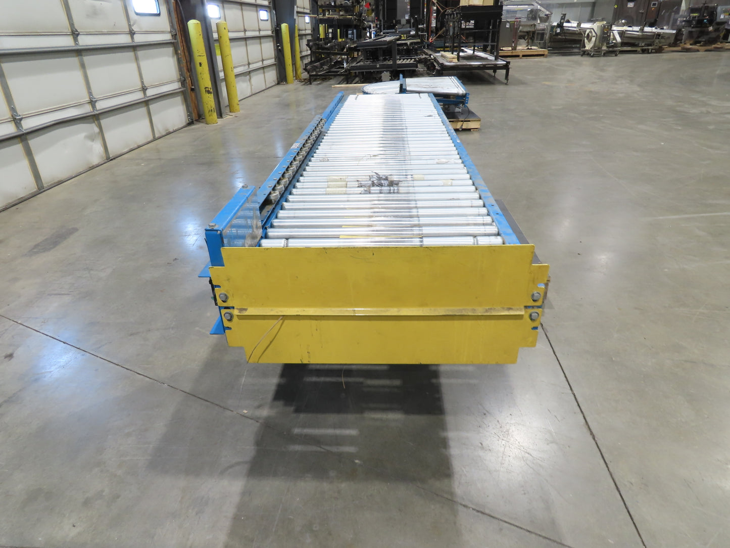 Hytrol ABEZ 30"x 11' EZLogic Accumulation Roller Conveyor 27"BF Center Drive 3PH