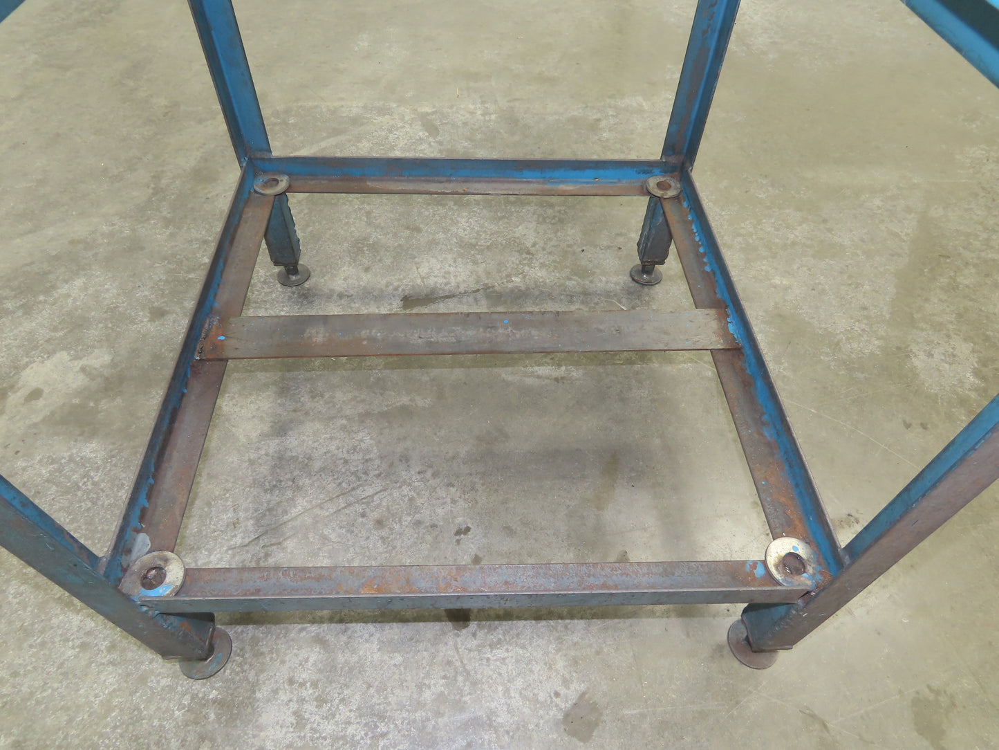 Standridge Black Granite Surface Inspection Plate 24 x 24 x 3" Metal Stand