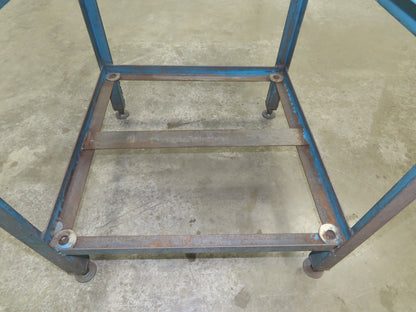 Standridge Black Granite Surface Inspection Plate 24 x 24 x 3" Metal Stand