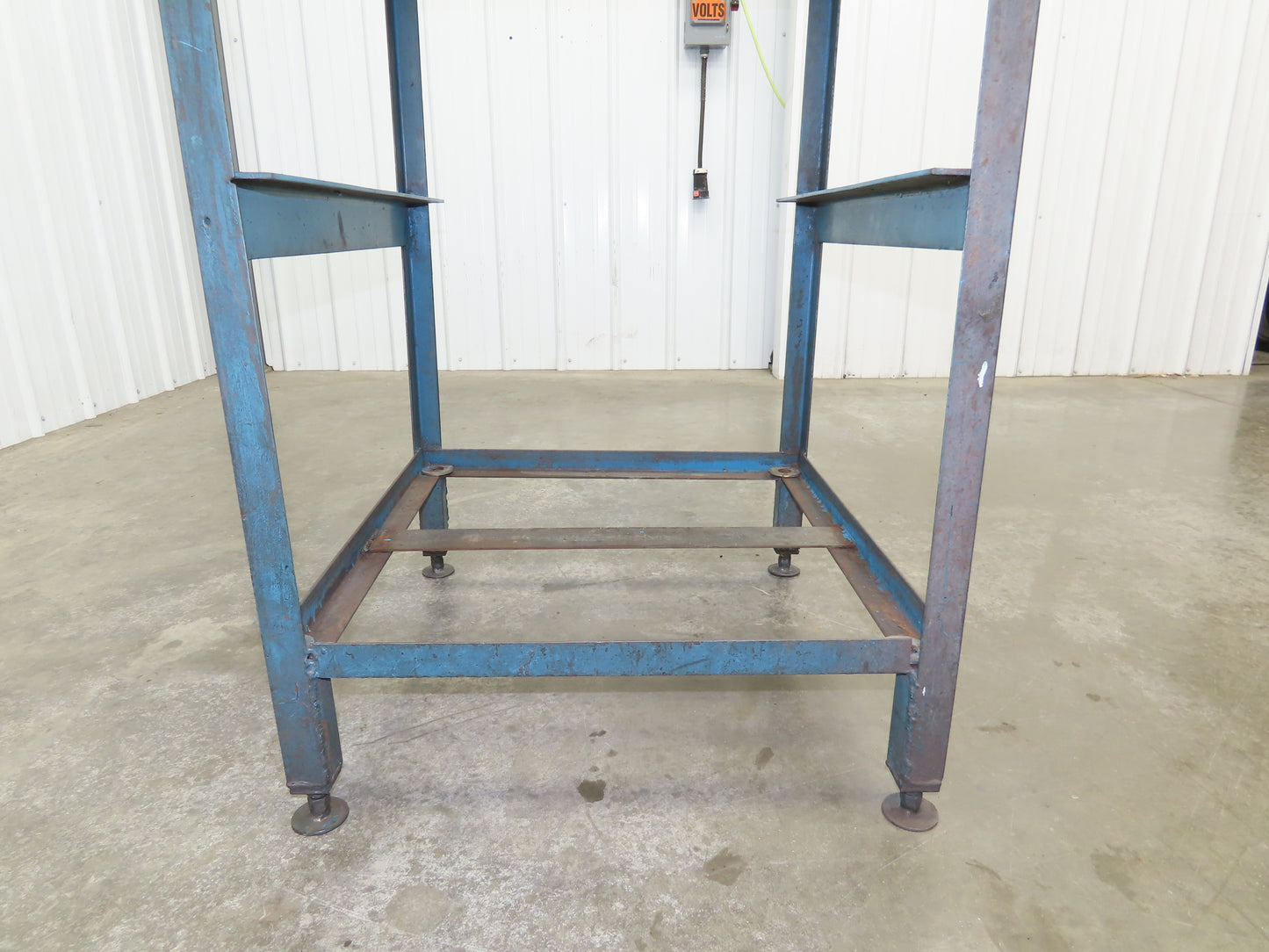 Standridge Black Granite Surface Inspection Plate 24 x 24 x 3" Metal Stand