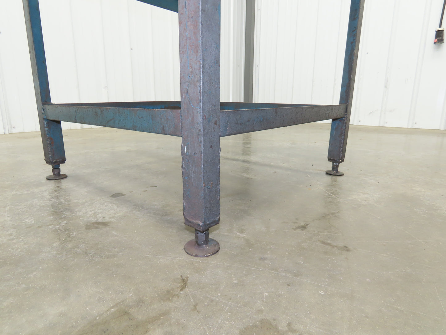 Standridge Black Granite Surface Inspection Plate 24 x 24 x 3" Metal Stand