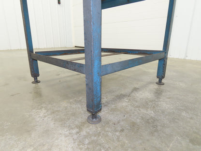 Standridge Black Granite Surface Inspection Plate 24 x 24 x 3" Metal Stand