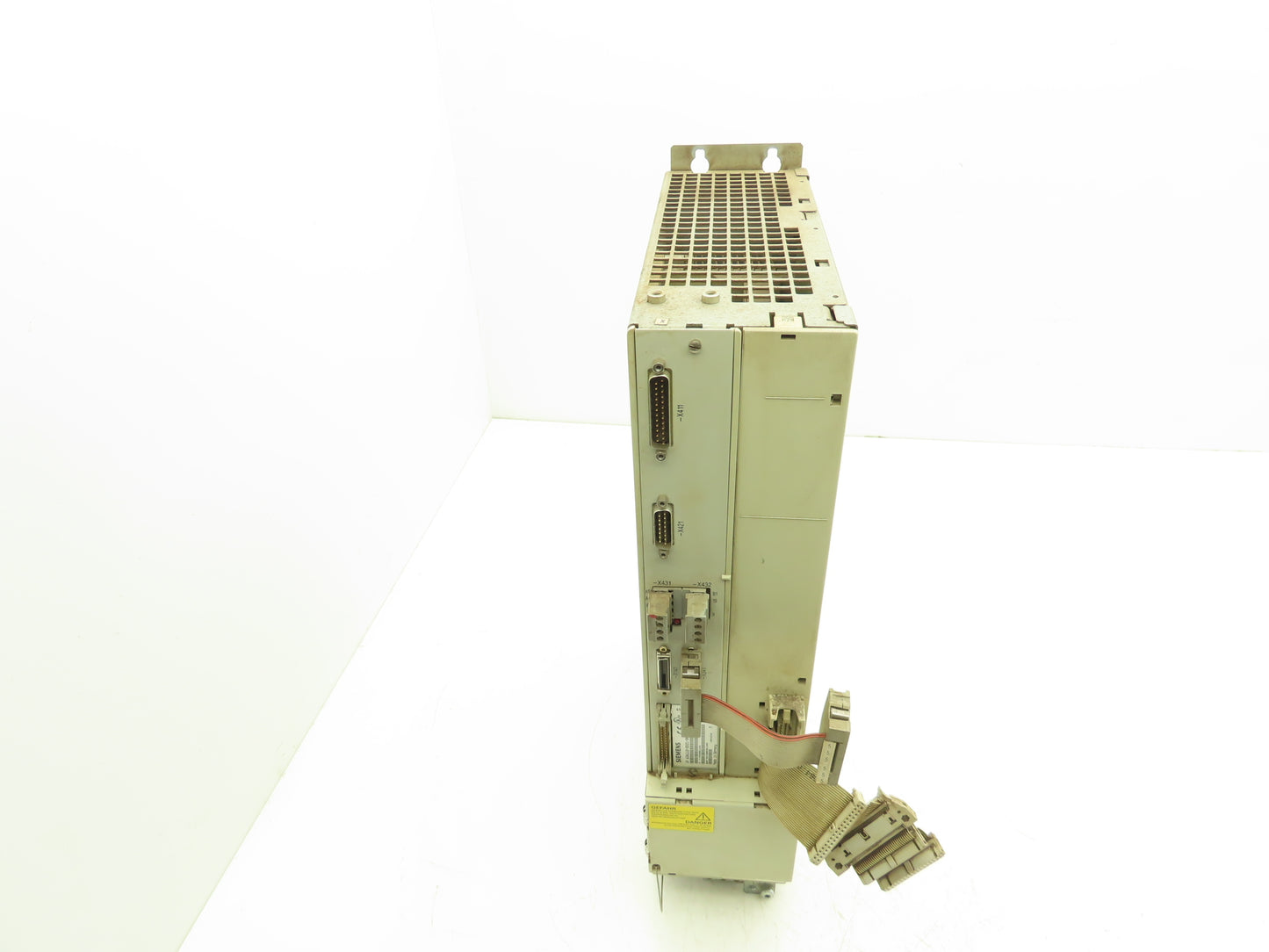 Siemens 6SN1123-1AA00-0DA1 SIMODRIVE 611 Single Axis Power Module 80A w/Control