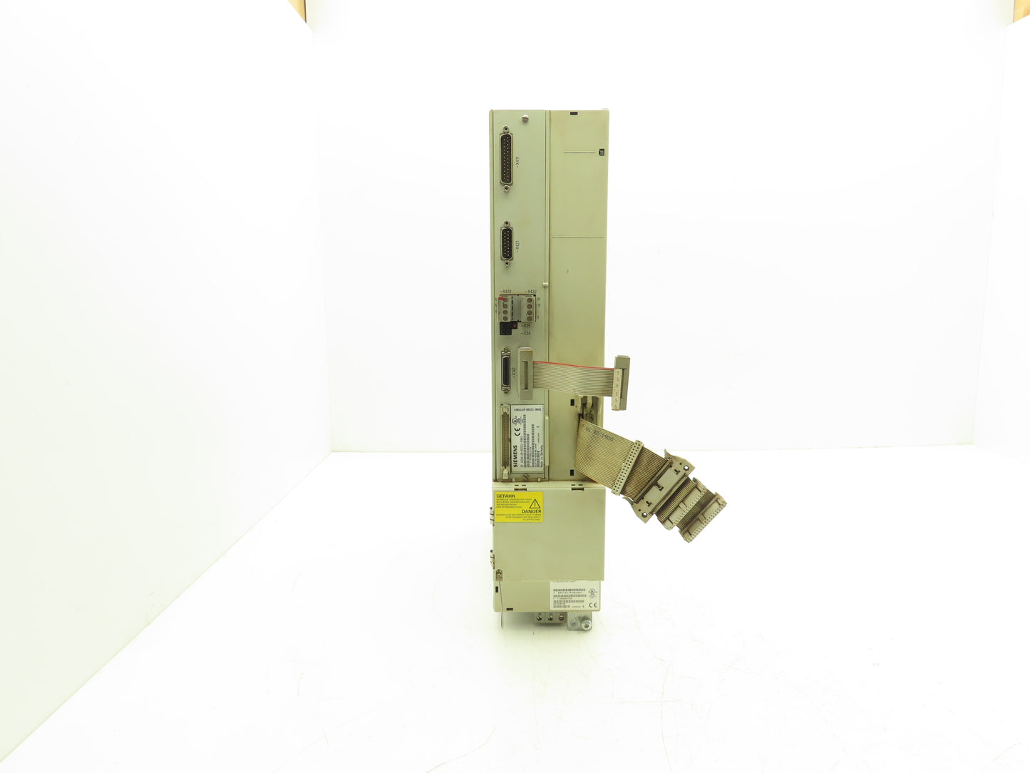 Siemens 6SN1123-1AA00-0DA1 SIMODRIVE 611 Single Axis Power Module 80A w/Control