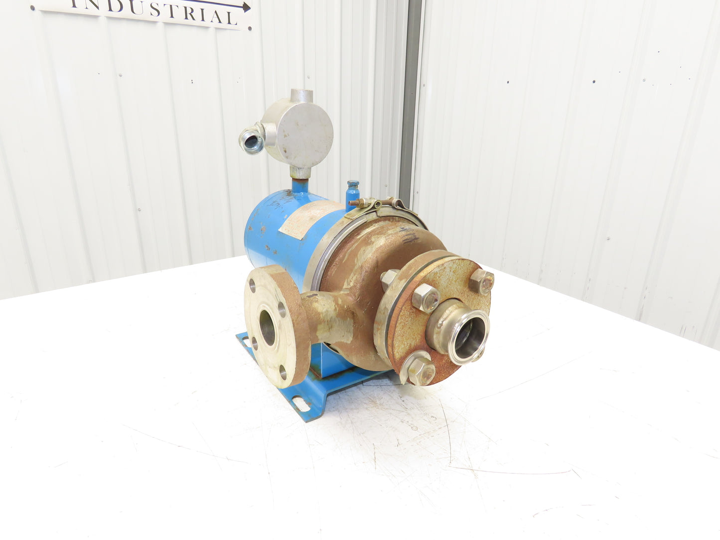 Chempump Dynapump JC-3K-1S Stainless Centrifugal Pump 1.5x2" Flange 6Hp 460V 3PH