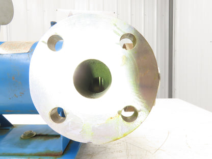 Chempump Dynapump JC-3K-1S Stainless Centrifugal Pump 1.5x2" Flange 6Hp 460V 3PH