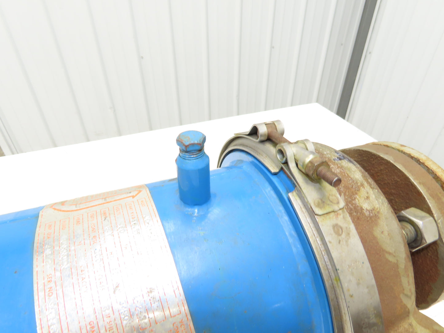 Chempump Dynapump JC-3K-1S Stainless Centrifugal Pump 1.5x2" Flange 6Hp 460V 3PH