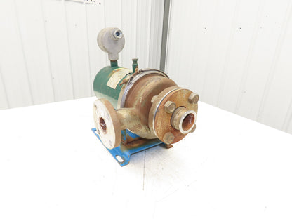 Chempump Dynapump JC-3K-152-1S Stainless Centrifugal Pump 1.5x2" Flange 460V 3PH