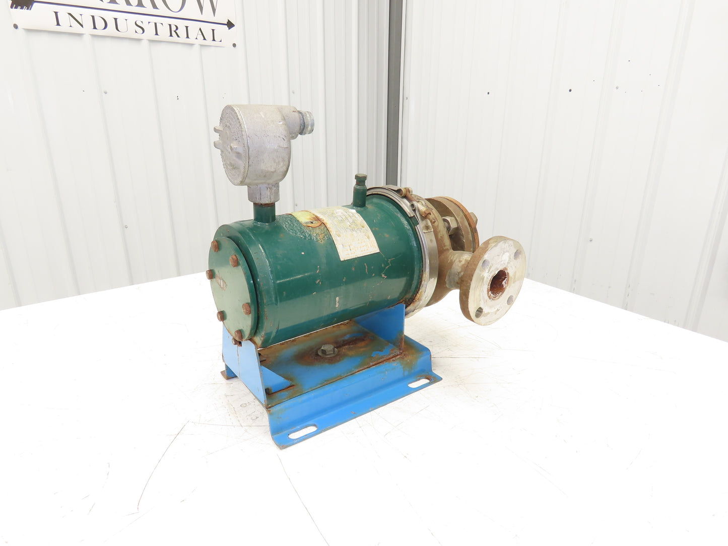 Chempump Dynapump JC-3K-152-1S Stainless Centrifugal Pump 1.5x2" Flange 460V 3PH