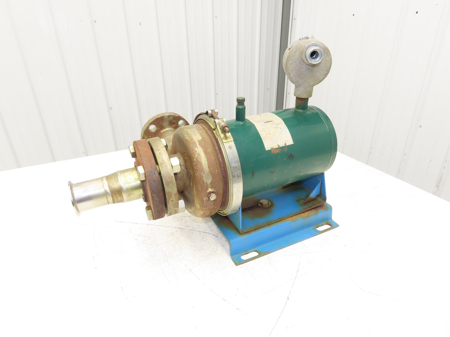 Chempump Dynapump JC-3K-152-1S Stainless Centrifugal Pump 1.5x2" Flange 460V 3PH