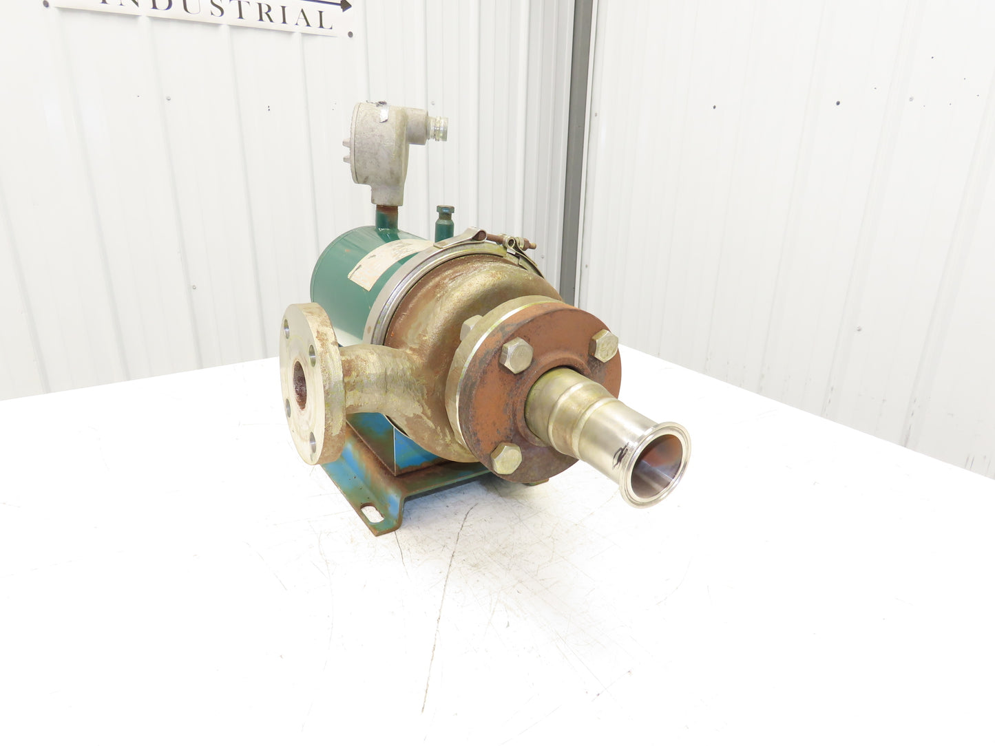 Chempump Dynapump JC-3K-152-1S Stainless Centrifugal Pump 1.5x2" Flange 460V 3PH