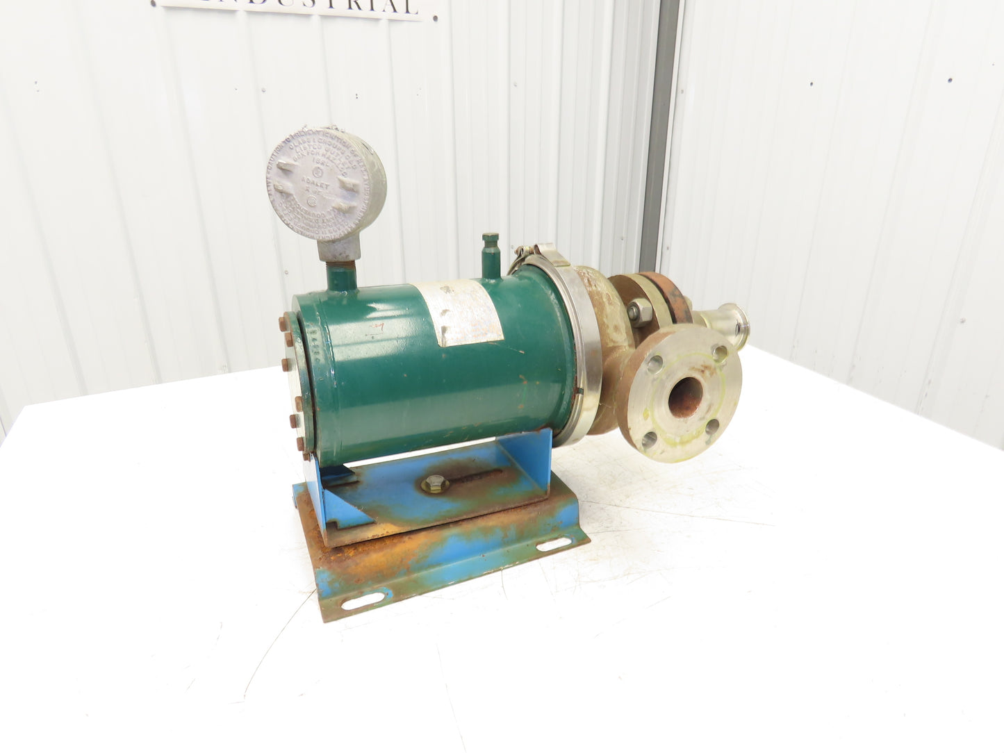 Chempump Dynapump JC-3K-152-1S Stainless Centrifugal Pump 1.5x2" Flange 460V 3PH