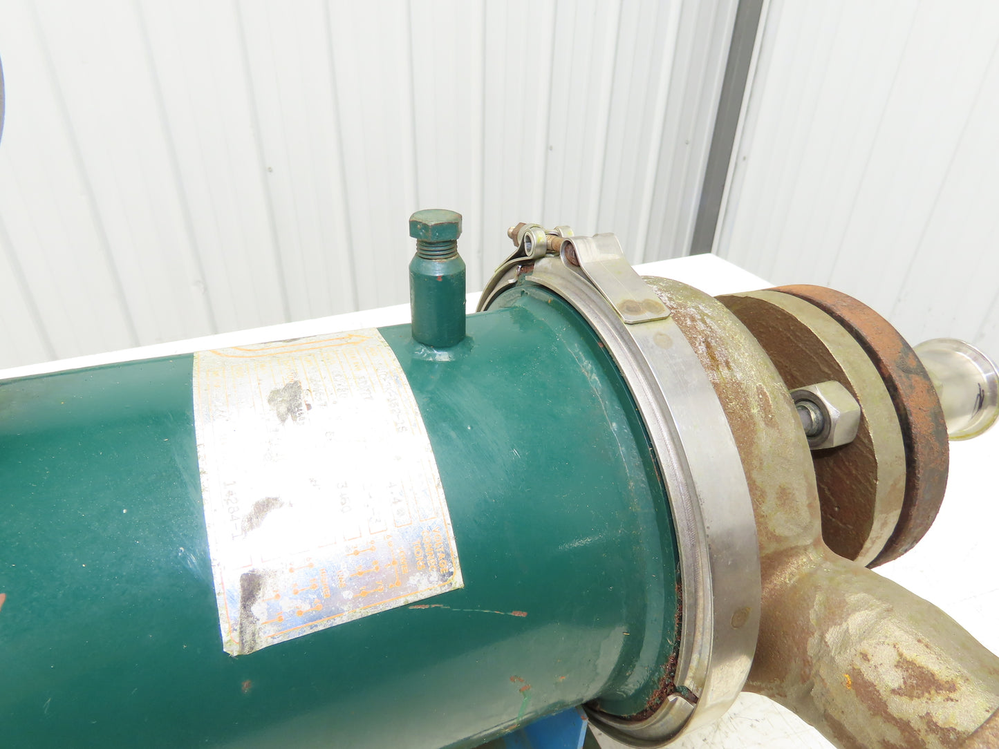 Chempump Dynapump JC-3K-152-1S Stainless Centrifugal Pump 1.5x2" Flange 460V 3PH