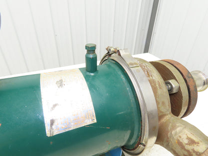 Chempump Dynapump JC-3K-152-1S Stainless Centrifugal Pump 1.5x2" Flange 460V 3PH