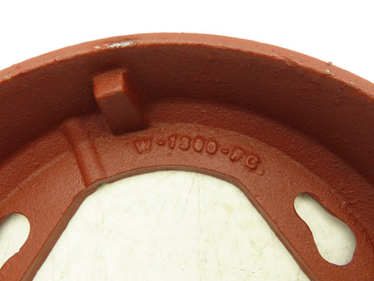 Wade 1300.FLDR 8" Top Assembly Floor Drain Cast Iron Collar Adapter NO Grate