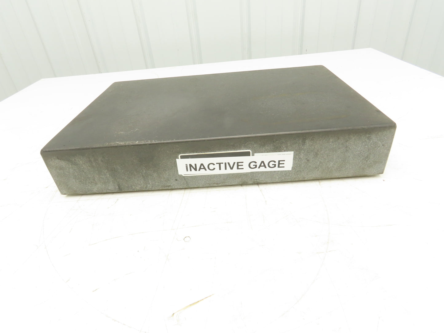Standridge Granite Surface Inspection Plate 18 x 12 x 3" Tool Room Out of Gauge