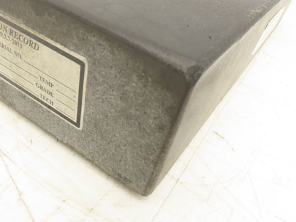 Standridge Granite Surface Inspection Plate 18 x 12 x 3" Tool Room Out of Gauge