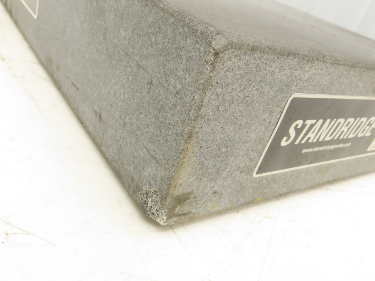 Standridge Granite Surface Inspection Plate 18 x 12 x 3" Tool Room Out of Gauge