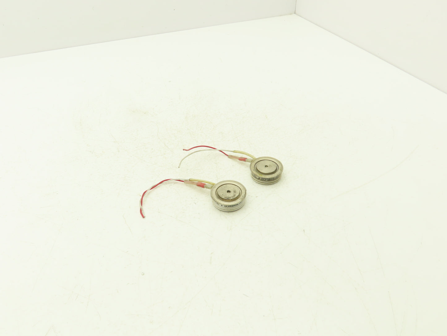 Mitel DCR604SE1818-1289 Thyristor Puck Rectifier Diode 1.5" Dia Lot of 2