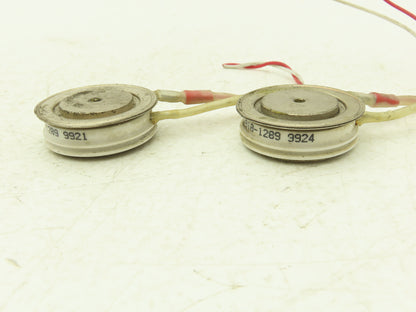 Mitel DCR604SE1818-1289 Thyristor Puck Rectifier Diode 1.5" Dia Lot of 2