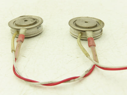 Mitel DCR604SE1818-1289 Thyristor Puck Rectifier Diode 1.5" Dia Lot of 2