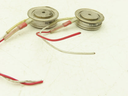 Mitel DCR604SE1818-1289 Thyristor Puck Rectifier Diode 1.5" Dia Lot of 2