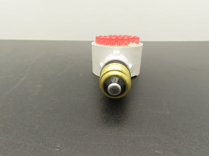 Marl 218-904-86-50 Multi-LED Cluster Red Right Angle E26 Low Intensity Lot of 3