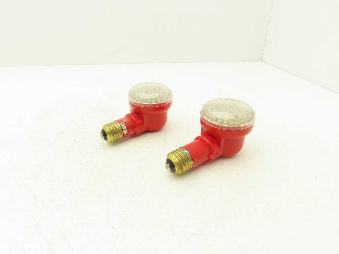 Ledtronics BSD-1260-001AW LED Right Angle Darkroom Safelight Adjustable Lot of 2