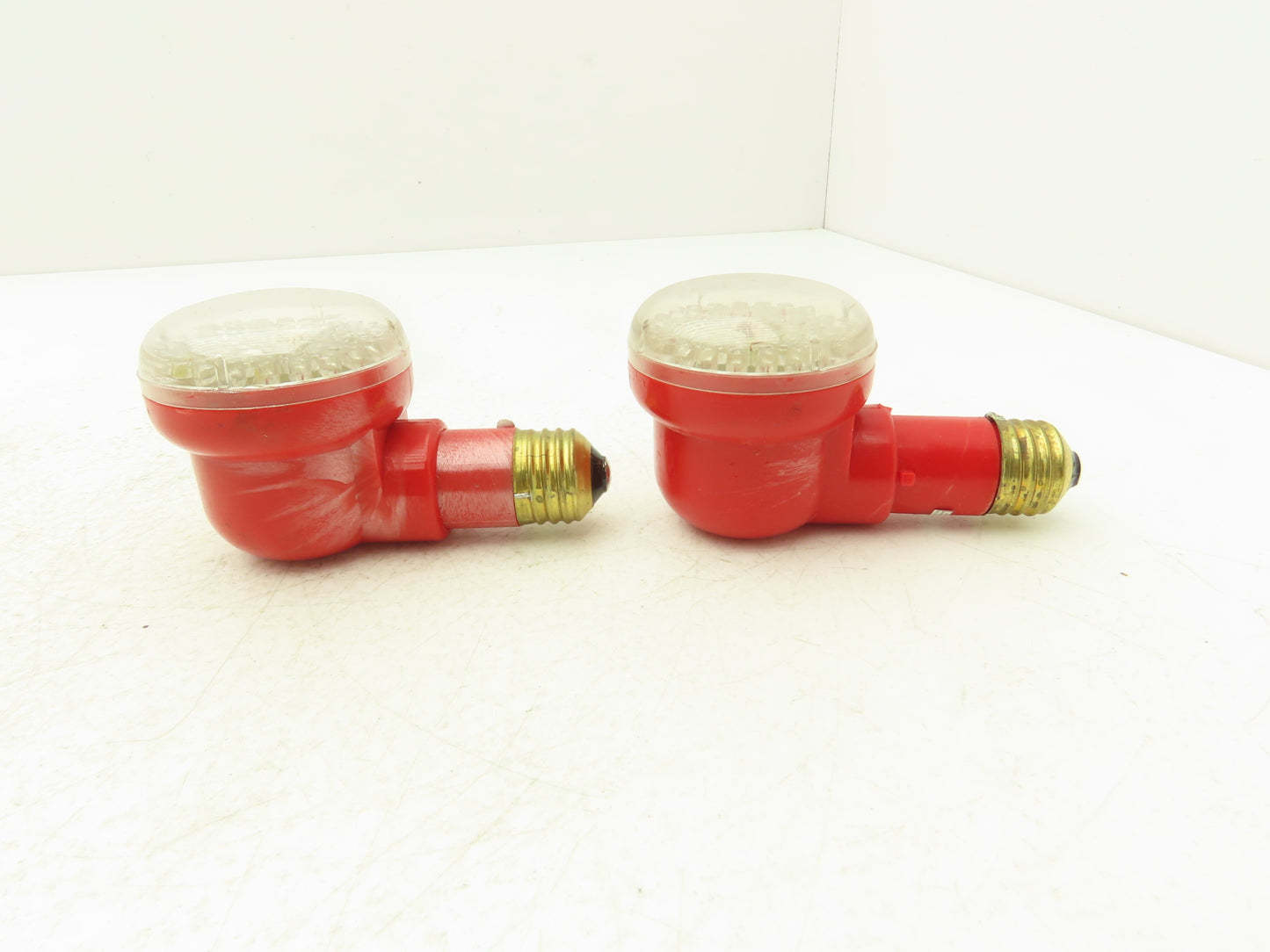 Ledtronics BSD-1260-001AW LED Right Angle Darkroom Safelight Adjustable Lot of 2