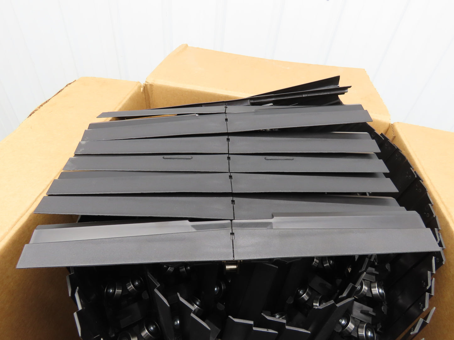 Ryson Elevating Spiral Conveyor 16" Slat Belt Replacement 63SB Chain 10' Length