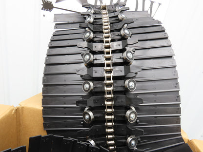 Ryson Elevating Spiral Conveyor 16" Slat Belt Replacement 63SB Chain 10' Length