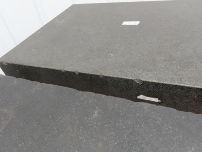Granite Surface Inspection Plate 24 x 18 x 3" Tool Room Out of Gauge Lot of 4